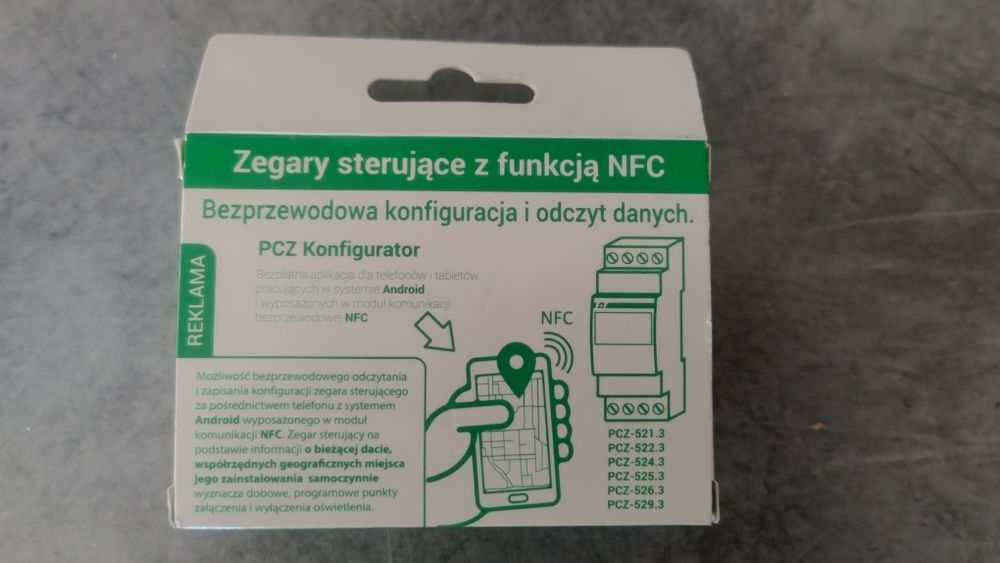 zegar sterujący PCZ-521.3 NFC