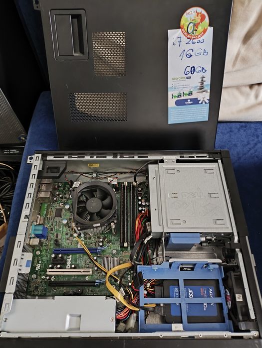 Sprzedam serwerownie (14 komputerów) i3-i7, 4-16GB ram, SSD 60-256GB