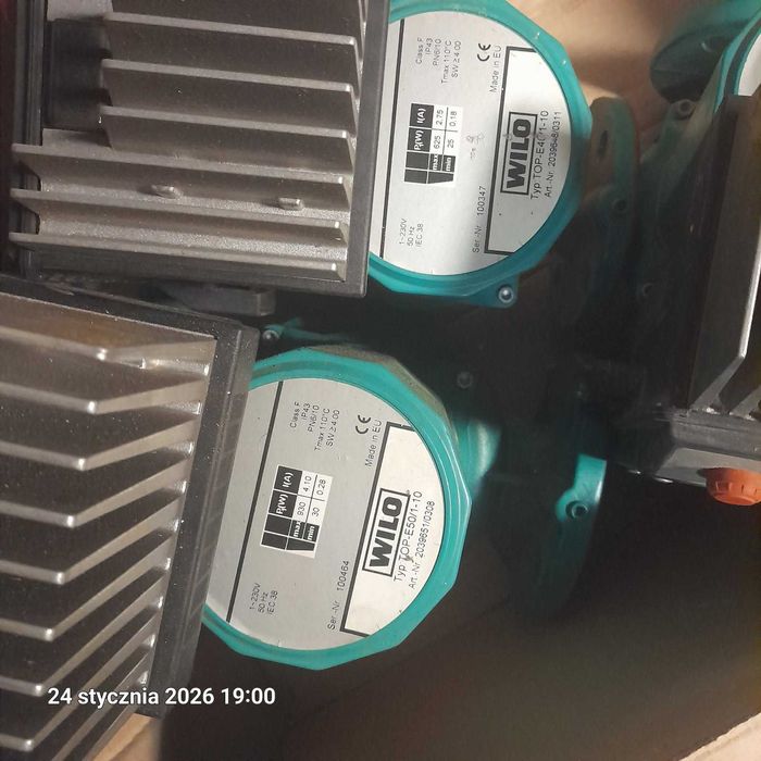 Pompy obiegowe Wilo TOP‑E 40/1‑10 i Wilo TOP‑E 50/1‑10