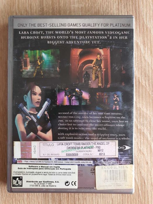 Tomb Raider PS2 - Original