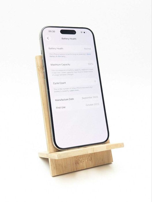 Apple iPhone 15 Pro 128 GB szary| eSim | bateria 100%