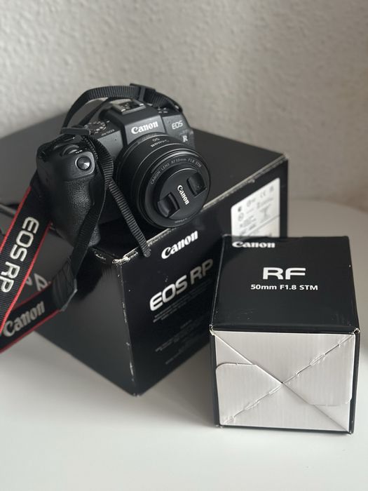 Canon EOS RP + obiektyw Canon RF 55mm f/1.