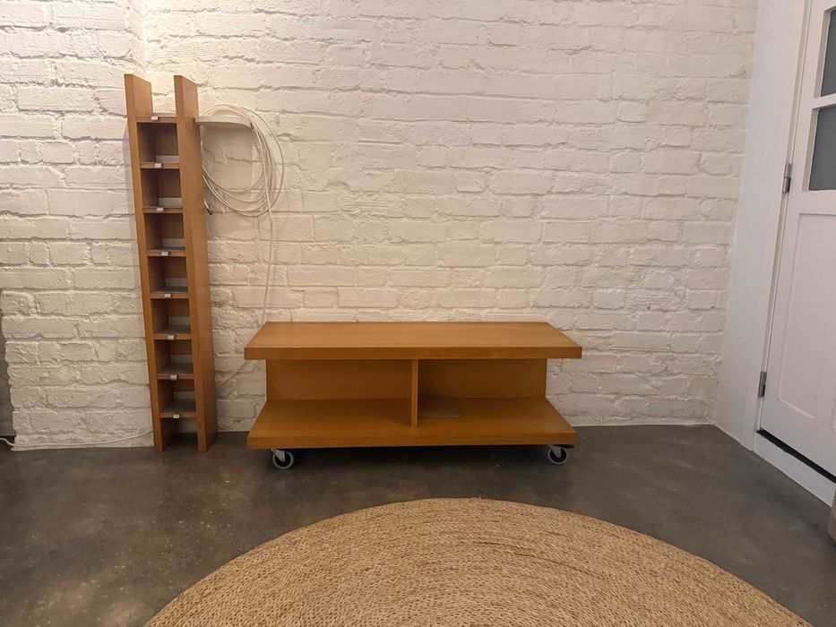 Elegant Wooden TV and DVD Stand