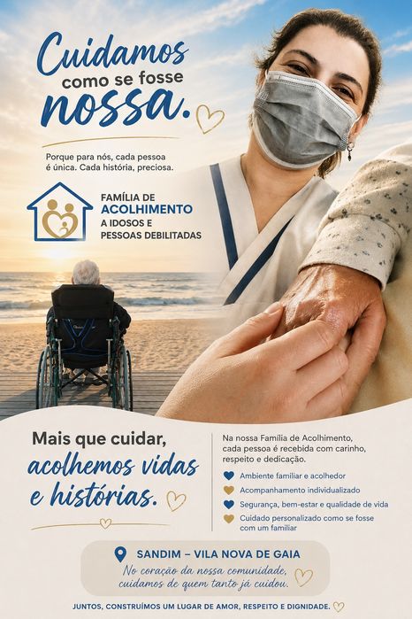 Família de acolhimento a idosos