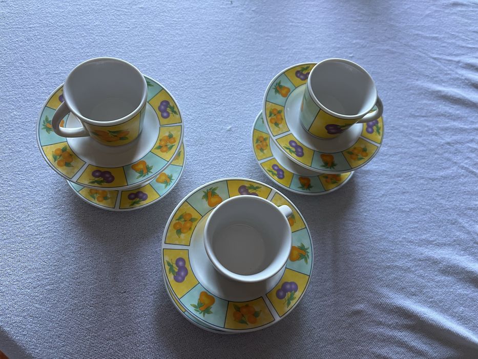 Conjunto completo de chavenas