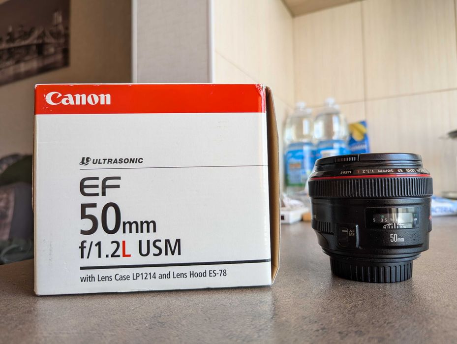 Об'єктив Canon EF 50mm F1.2L USM