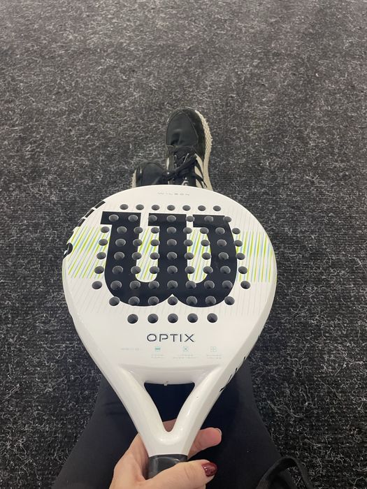 Raquete Padel Wilson Optix  Nova