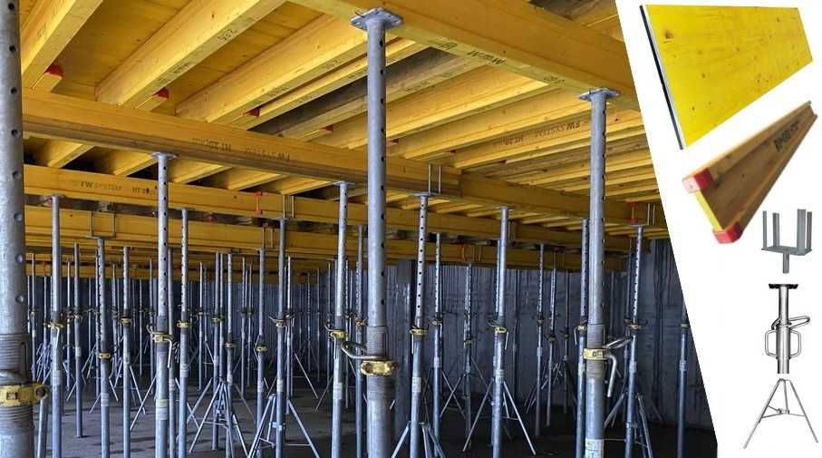 Wynajem szalunków stropowych