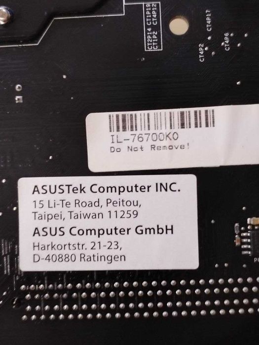 Asus Rog maximus 8 hero [intel i7-6700k]