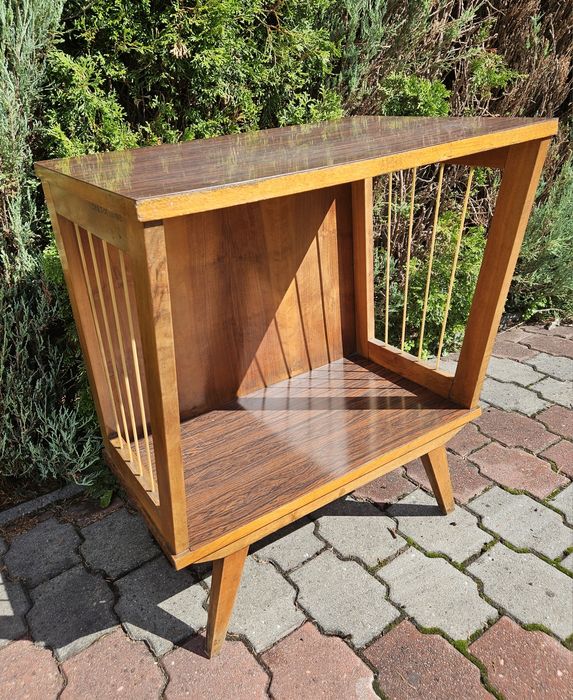 Oryginalny stolik pod RTV PRL z 65 roku