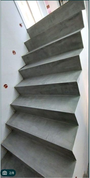 Schody Betonowe z Mikrocementu