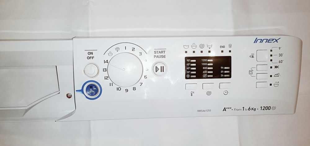 Panel przedni, programator INDESIT XWSA61253