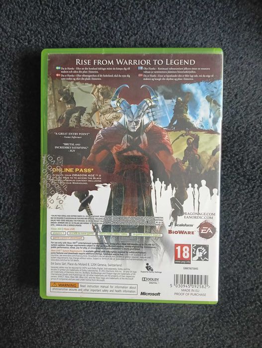Xbox 360 Dragon Age 2