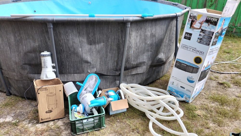 Basen ogrodowy INTEX 28242 stelażowy 457x122