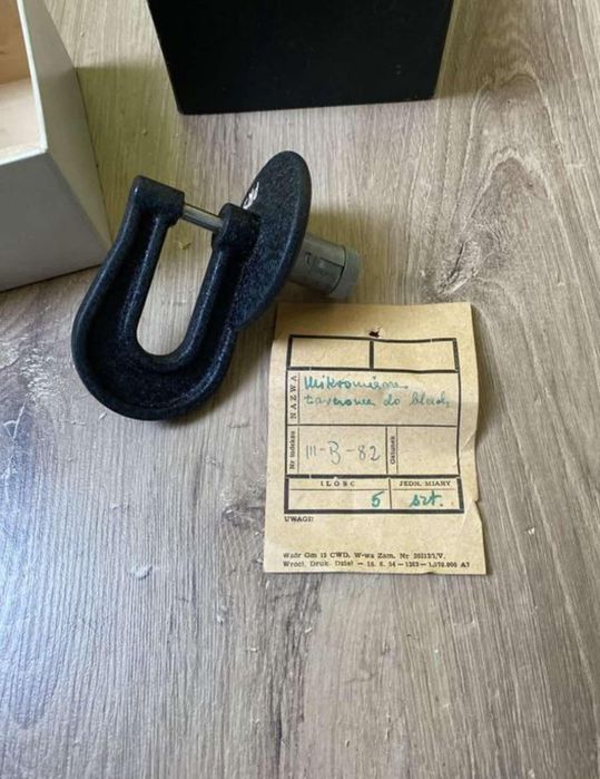 Mikrometr tarczowy do blachy somet