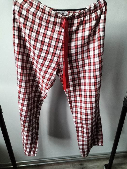 Spodnie dół od piżamy S krata