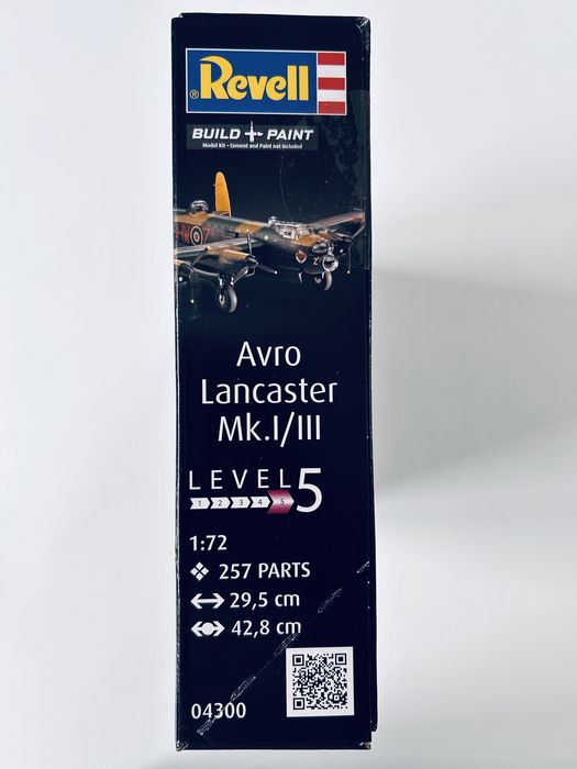 Samolot Avro Lancaster Mk.l/lll model do sklejenia Revell 04300