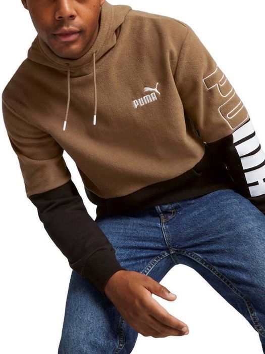Чоловіча оригінальна толстовка худі Puma Power Winterized Hood Sherpa