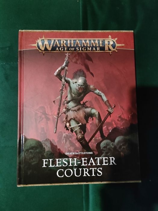 Warhammer Age of Sigmar Flesh-Eater Courts Battletome bez kodu