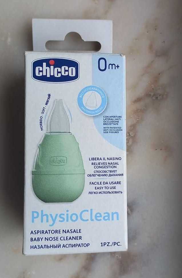 Chicco PhysioClean Nasal Aspirator Soft and Easy aspirador nasal