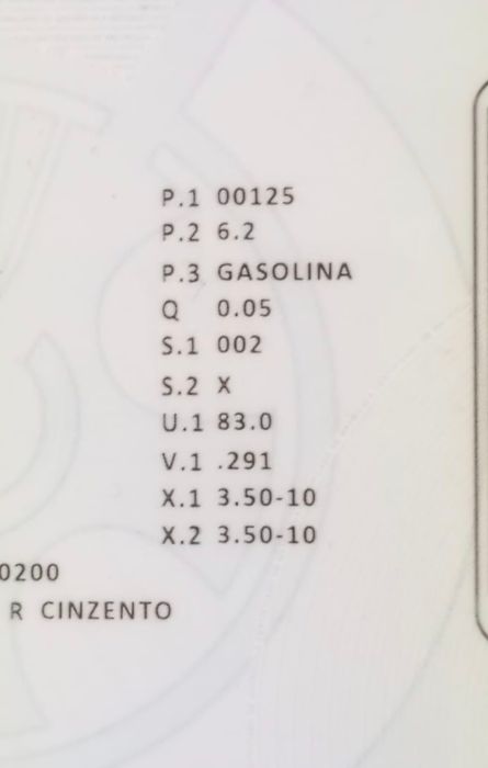 Acelera 125 impecável