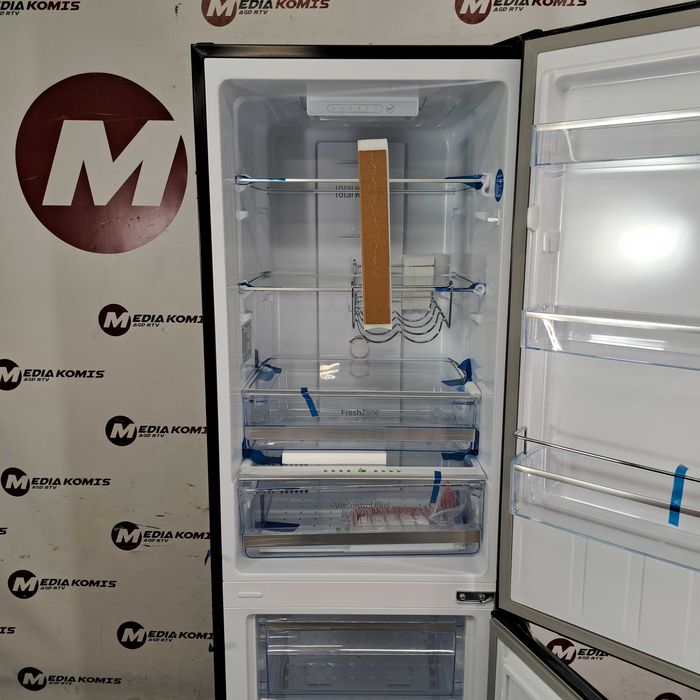 Lodówka Amica KGCN 387 110 S (2lata gwar) Klasa E/41dB/170cm wys/231 l