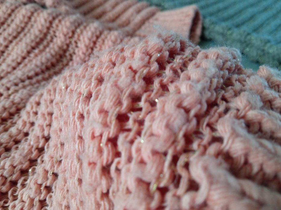 2 swetry ażurowe S-M