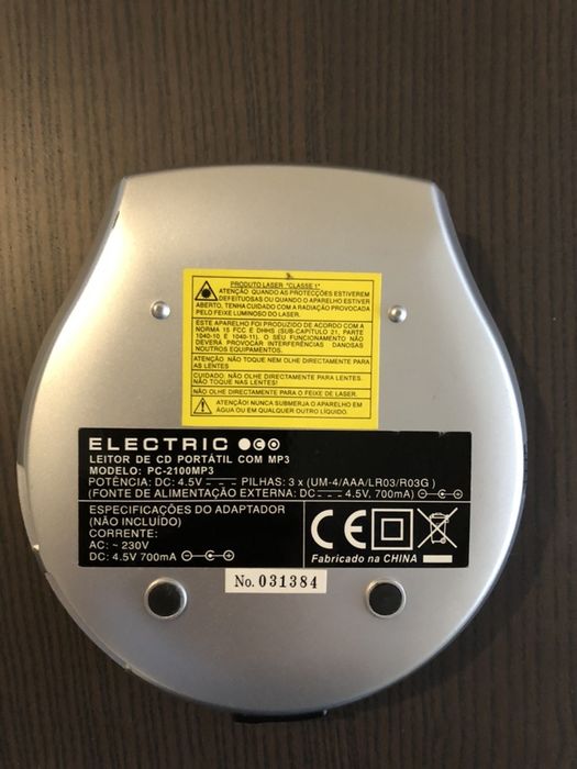 Leitor de Cd Electric co