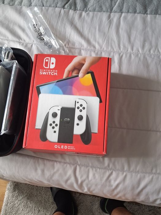 Nintendo switch oled branca
