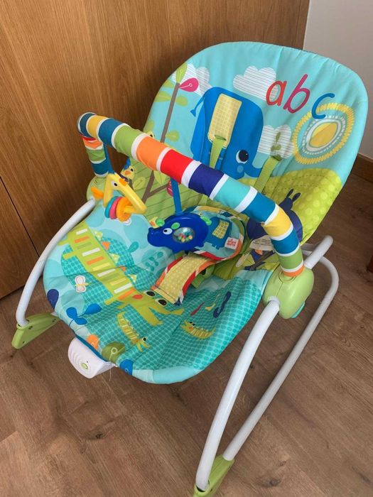 Espreguiçadeira Fisher-Price com vibração