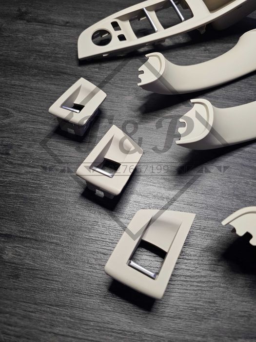 Conjunto Puxadores Interiores 7 Peças BMW F10 F11 F18 -Série 5 - NOVOS