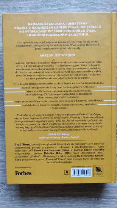 Wszechmocny Amazon Jeff Bezos i jego globalne imperium Brad Strone