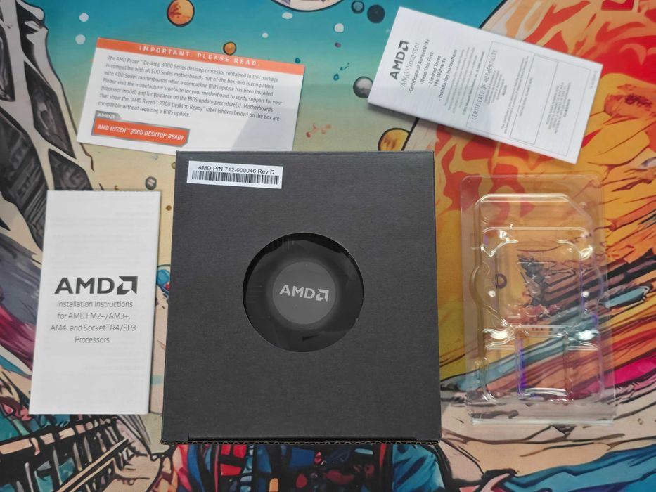 Caixa AMD Ryzen 5 3600 + Dissipador Novo para AM4/5
