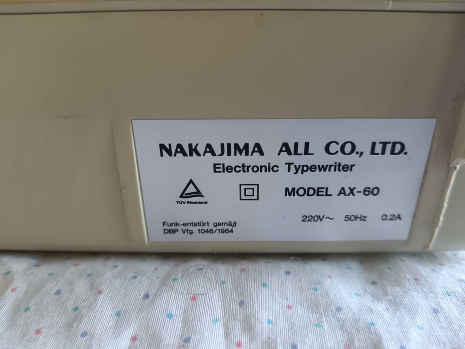 Máquina de escrever