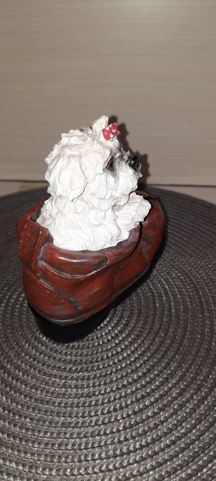 2 pieski w bucie skarbonka