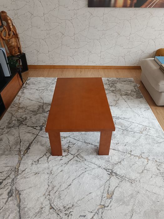 Mesa centro sala em madeira