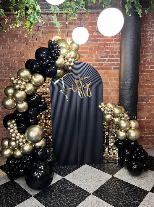 Dekoracje balonowe Scianka balonowa Chrzciny Komunie 18-stki Eventy