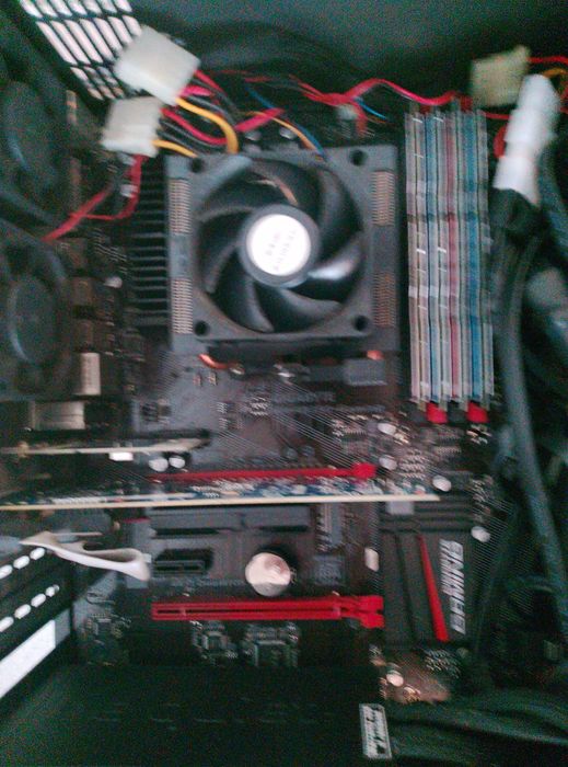 płyta+procesor+ram Ryzen 7 1800X DDR4 4x8GB = 32GB ram