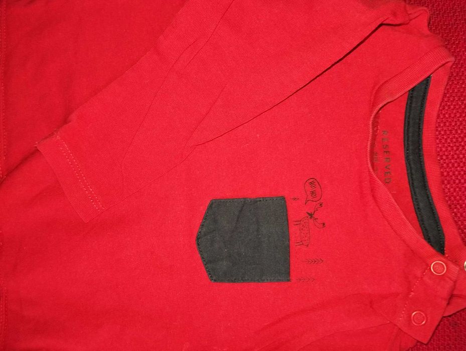 Bluzeczka dziececa nie taki święty 62 reserved