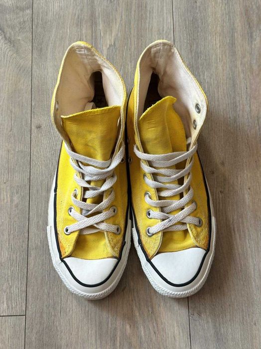 Высокие желтые кеды Converse Chuck Taylor All Star (27 см / 42–42.5 размер)