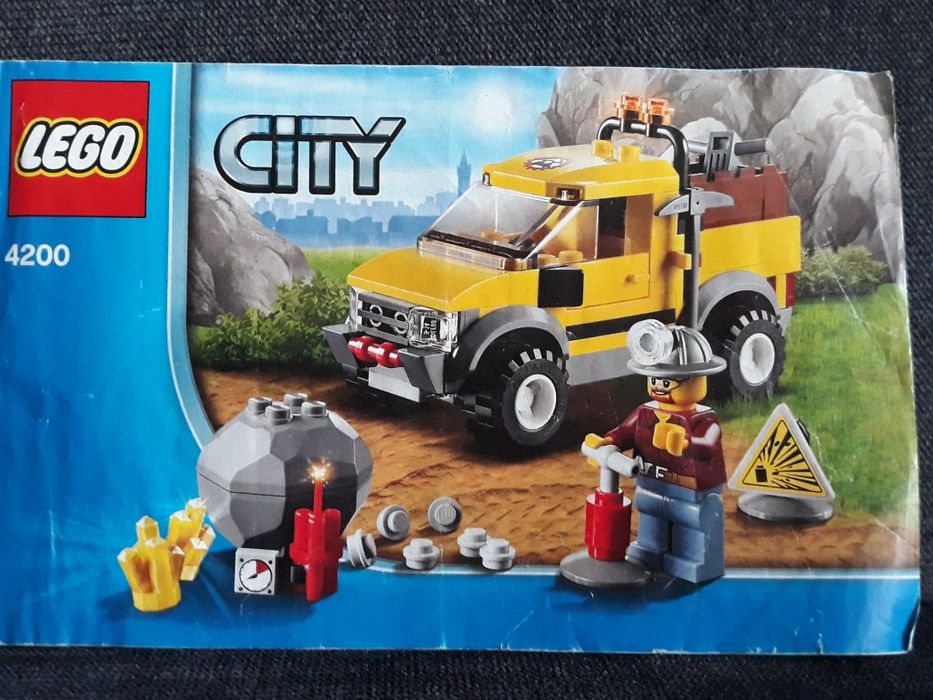 Lego City 4200 - górniczy wóz terenowy