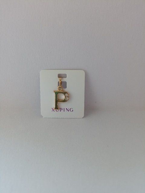 Zawieszki literki stal chirurgiczna