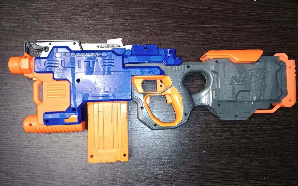Бластер NERF ELITE HYPERFIRE, Нерф, Нёрф,  Hasbro