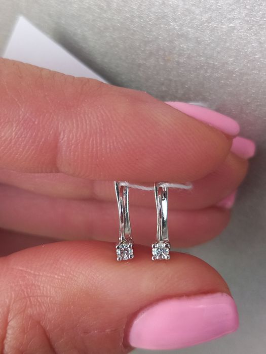 Серьги с бриллиантами