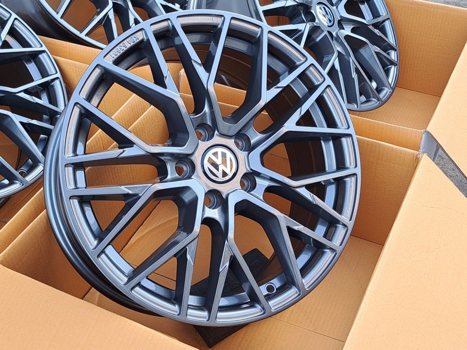 ALUFELGI VW 17 5x112 Turan Passat Golf Jetta Scirocco Caddy CA20 HG