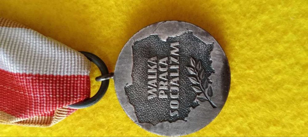 Medal XL lecie PRL Walka Praca Socjalizm