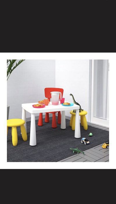 IKEA Стол детский MAMMUT ,столик, стіл пластиковий