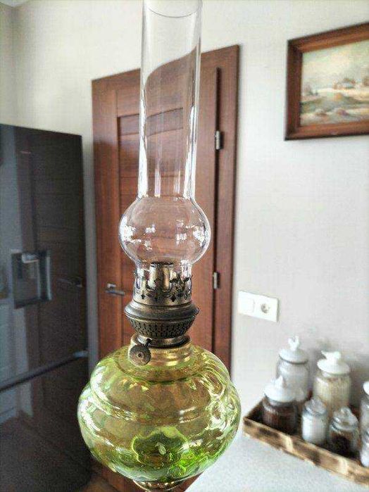 Lampa Naftowa Mosiężna