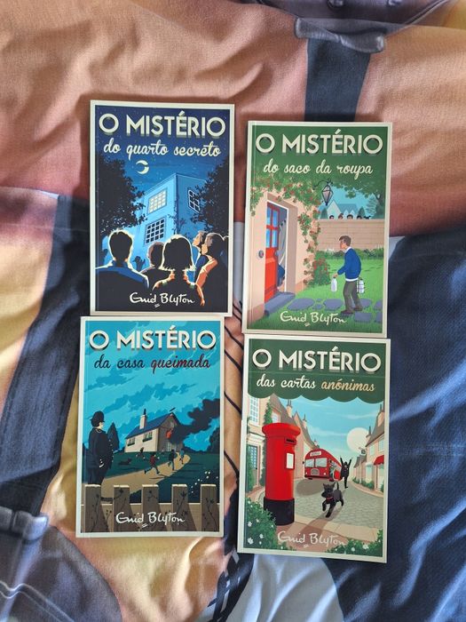 Livros O Mistério Enid Blyton