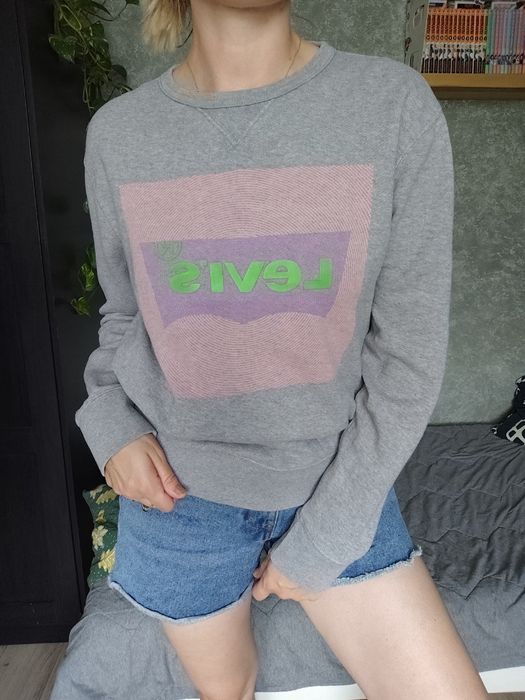 Piękna bluza bawełniana Levi's S